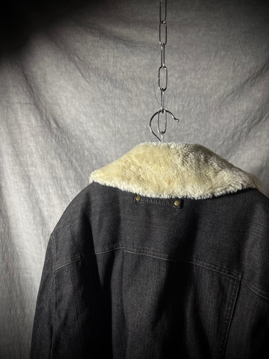 Armani Exchange Shearling Denim Moostang 상품이미지7