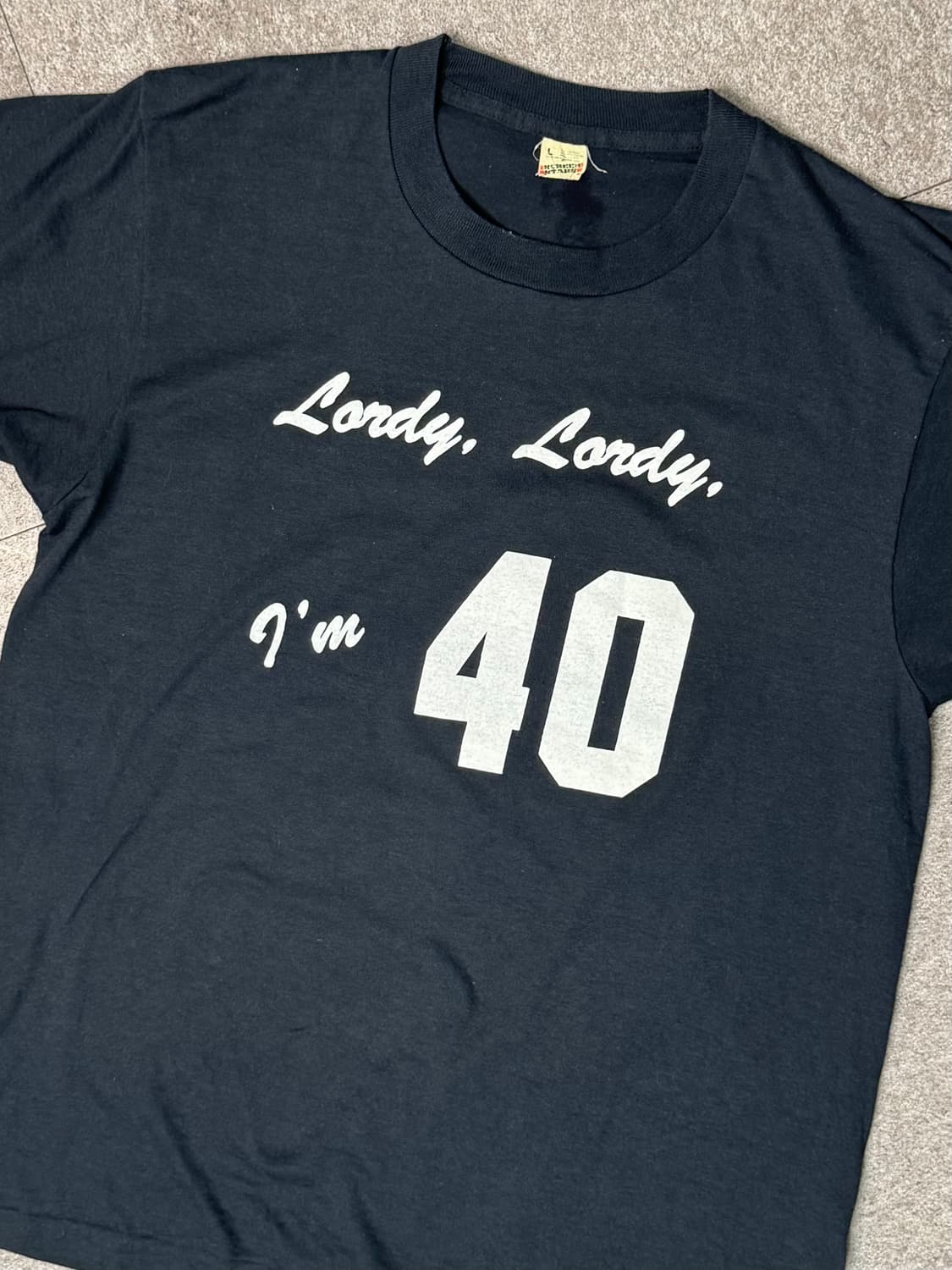 80s Lordy, Lordy, I’m 40 usa 티셔츠/T199 상품이미지2