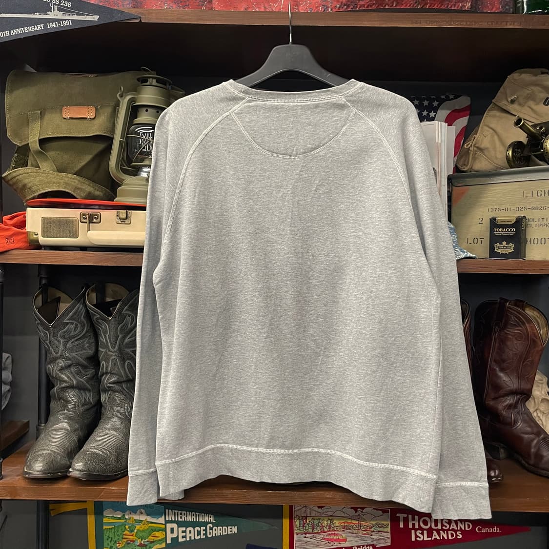 빈티지 네브래스카 유니버시티 스펠 아웃 맨투맨 스웻 셔츠 N113 상품이미지2