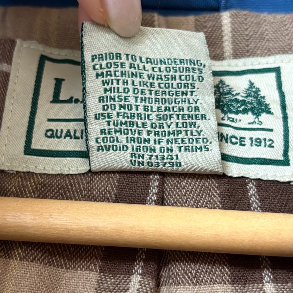 Vintage 90s LL Bean Barn Jacket 상품이미지5
