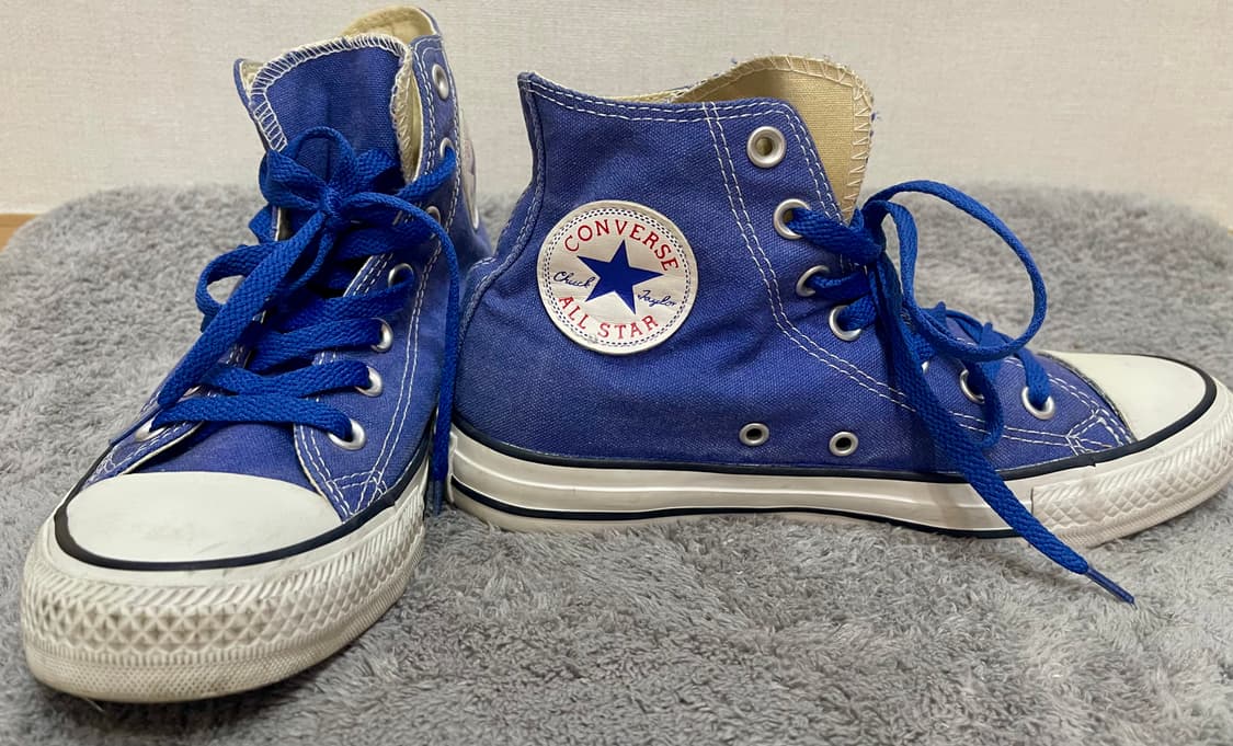 컨버스 x 존 바바토스 척테일러 하이 빈티지 블루/240  상품이미지6