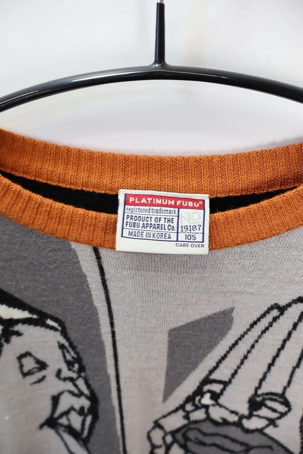 Platinum FUBU Character Panel Knit 상품이미지6