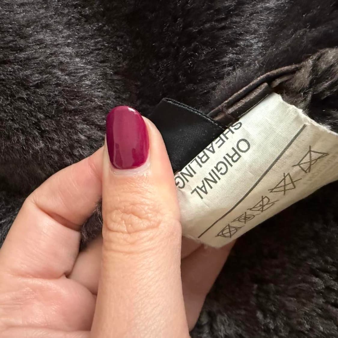 🇮🇹 명품 Bruno Magli✨ 남성 무스탕 코트 🧥 사이즈 10 상품이미지9