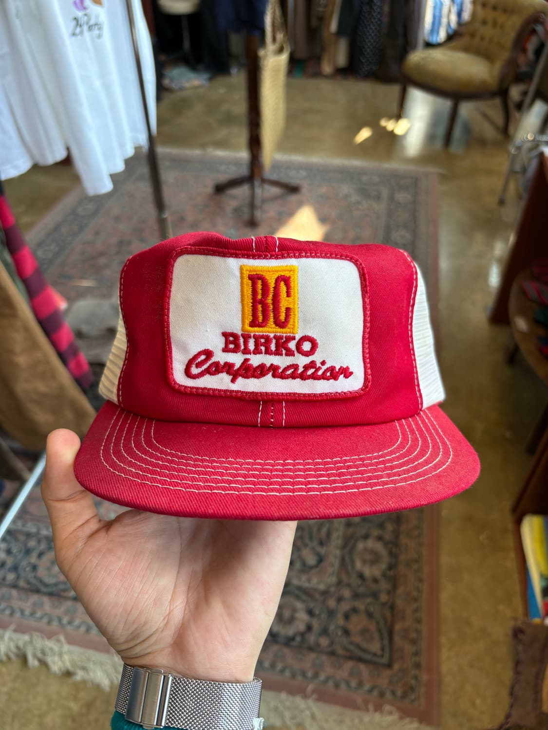 80s Birko Corporation 미제 트러커캡 상품이미지1