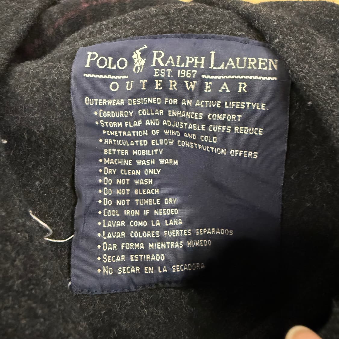 폴로 차콜 후드 떡볶이 더플 코트  상품이미지5