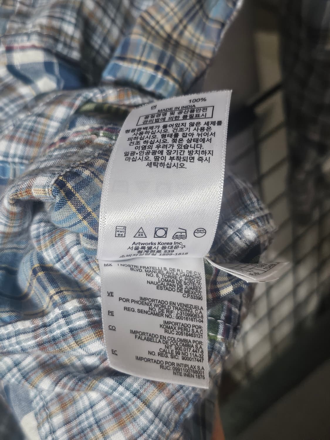 브룩스브라더스 체크 셔츠 상품이미지4