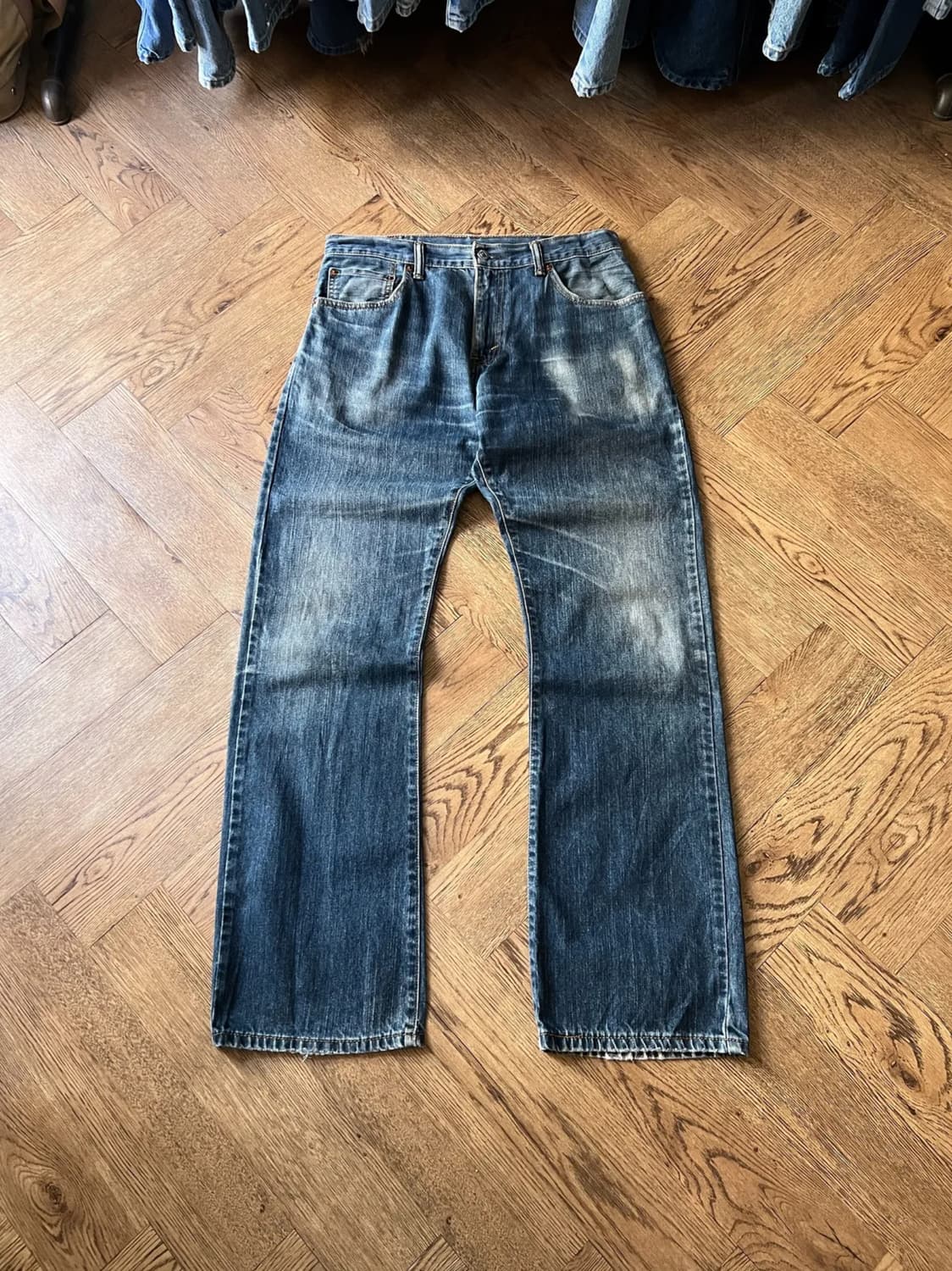 [32]리바이스 517 빈티지 페이딩 플레어핏 데님 팬츠 상품이미지1