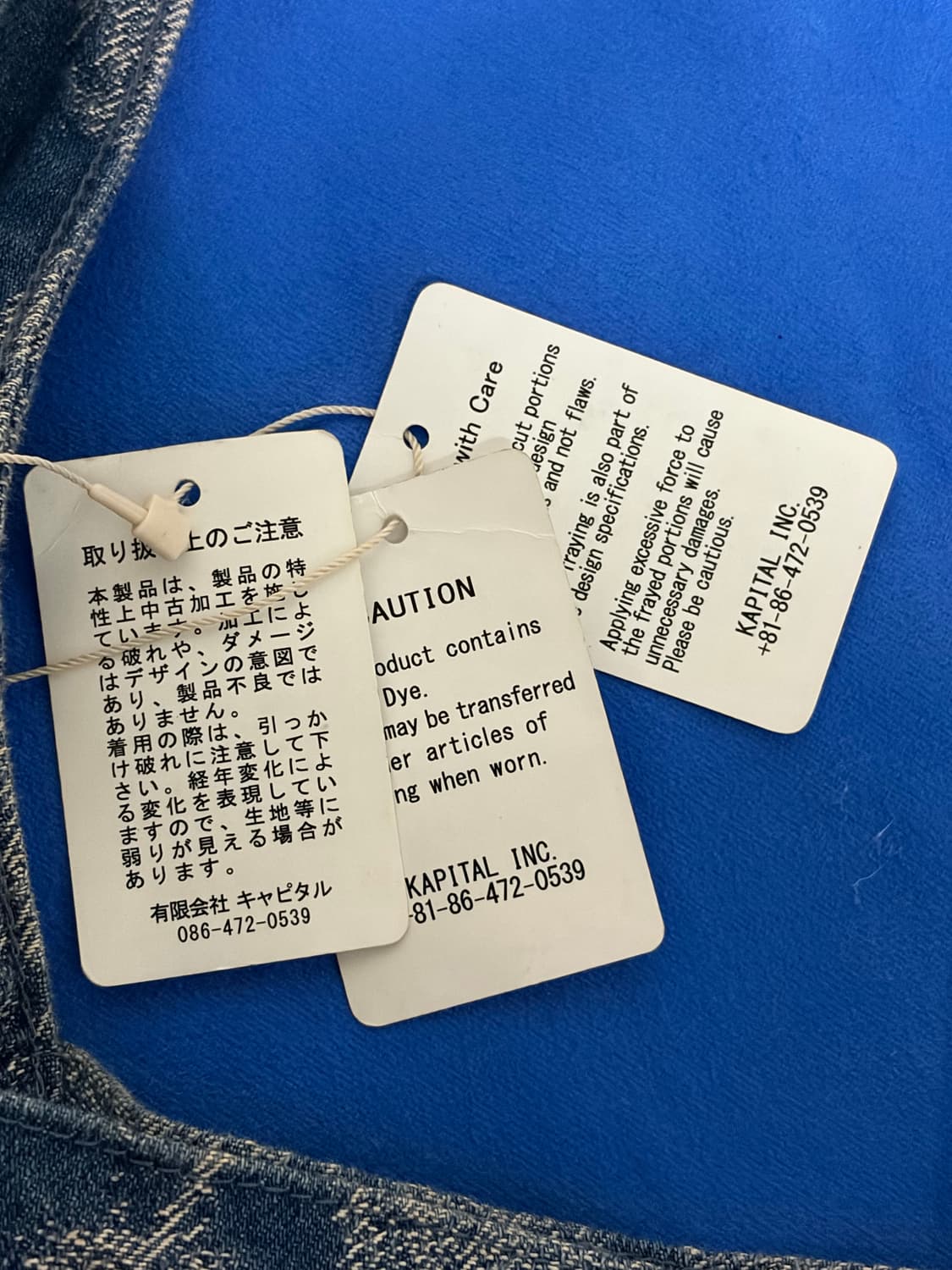 캐피탈 페더 북백 라이트인디고 상품이미지2