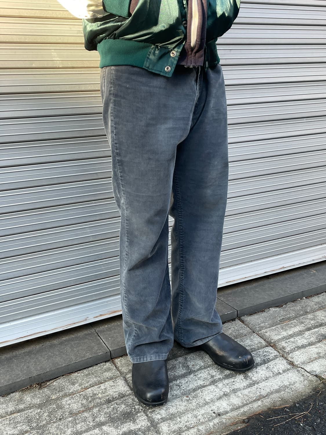 90s Levis 517 Coduroy Faded Dark Grey 상품이미지1