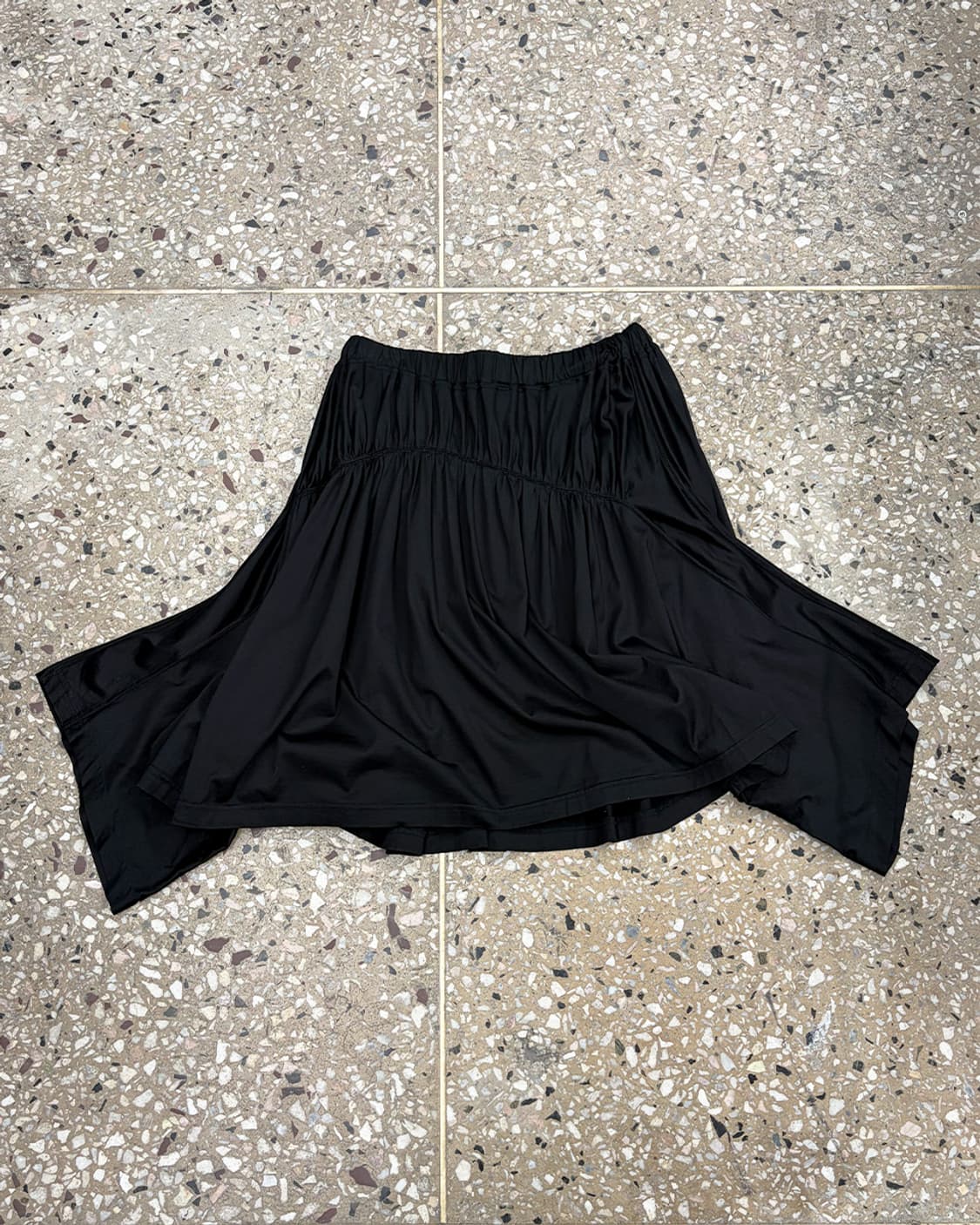 주카 비대칭 스커트 상품이미지3