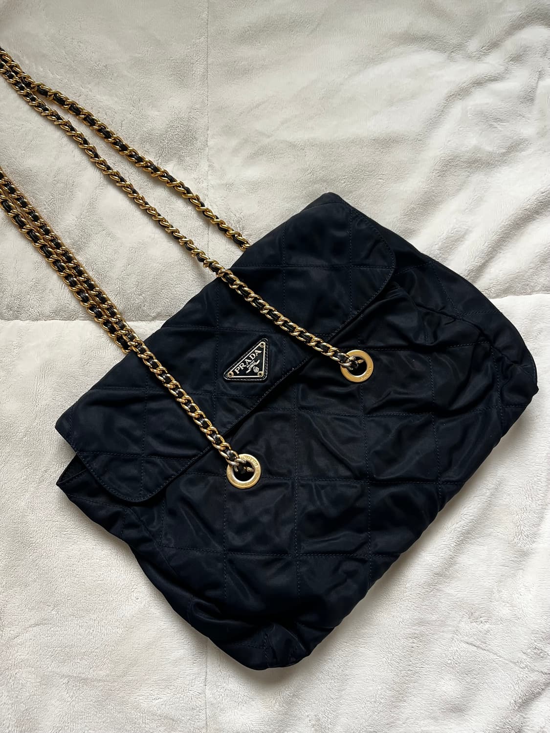프라다 포코노 금장 체인 숄더백 가방 (정품) 상품이미지1