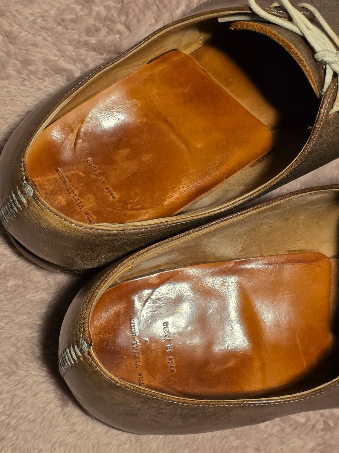 The viridi anne stich leather shoes 상품이미지6