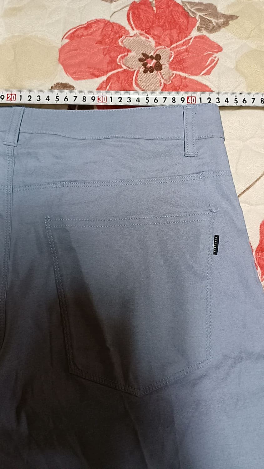 나이키골프 미사용 얇은스판면바지 실측33인치 기장107 상품이미지8