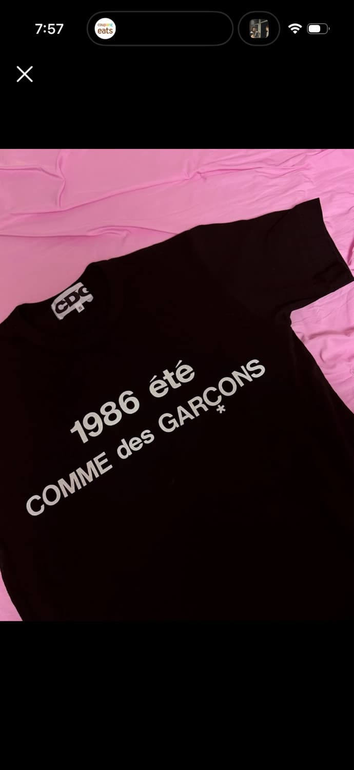 꼼데가르송 1986 반팔 상품이미지1