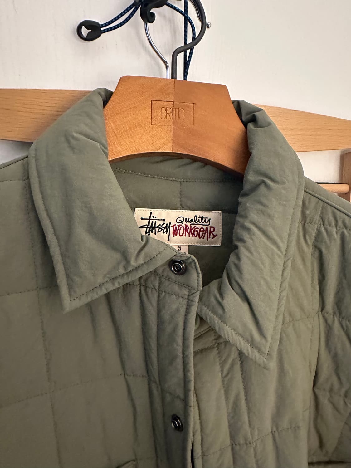 스투시 퀼티드 자켓 M 상품이미지2