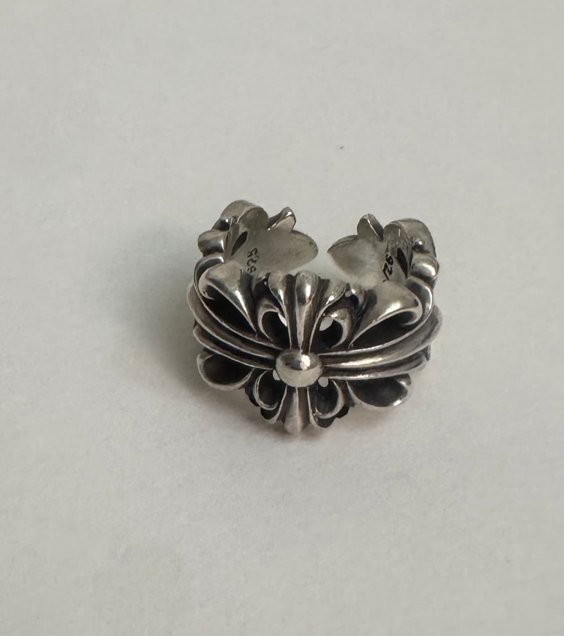 Chrome Hearts 크롬하츠 더블 플로랄 링 9호  상품이미지2