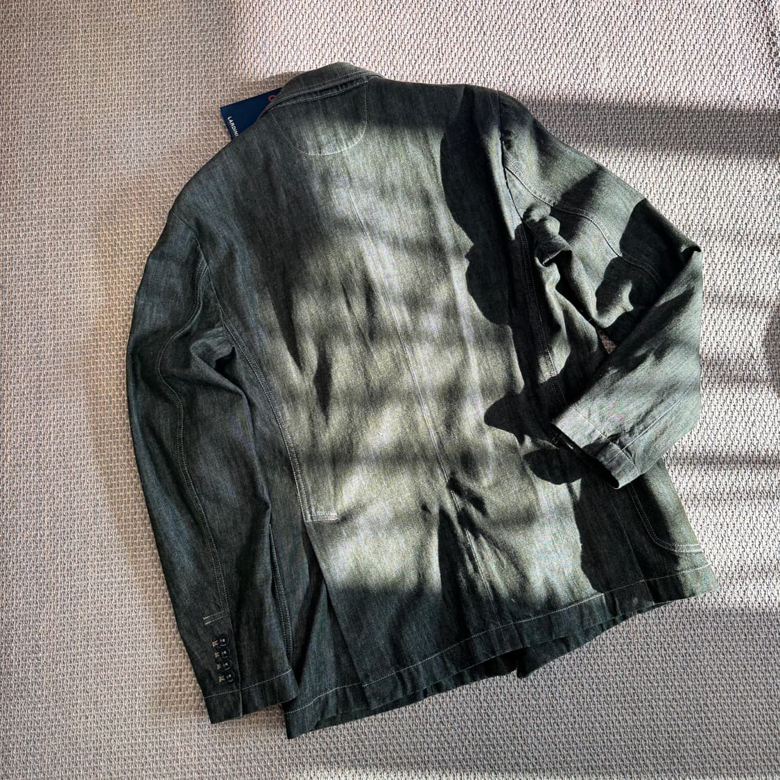 LARDINI 라르디니 이탈리안 최고급 데님 더블 브레스티드 블레이저 상품이미지8