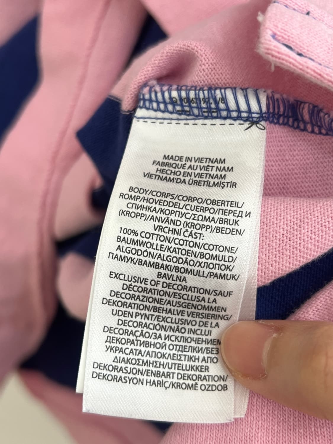 폴로 랄프 로렌 스트라이프 긴팔 티셔츠 상품이미지6