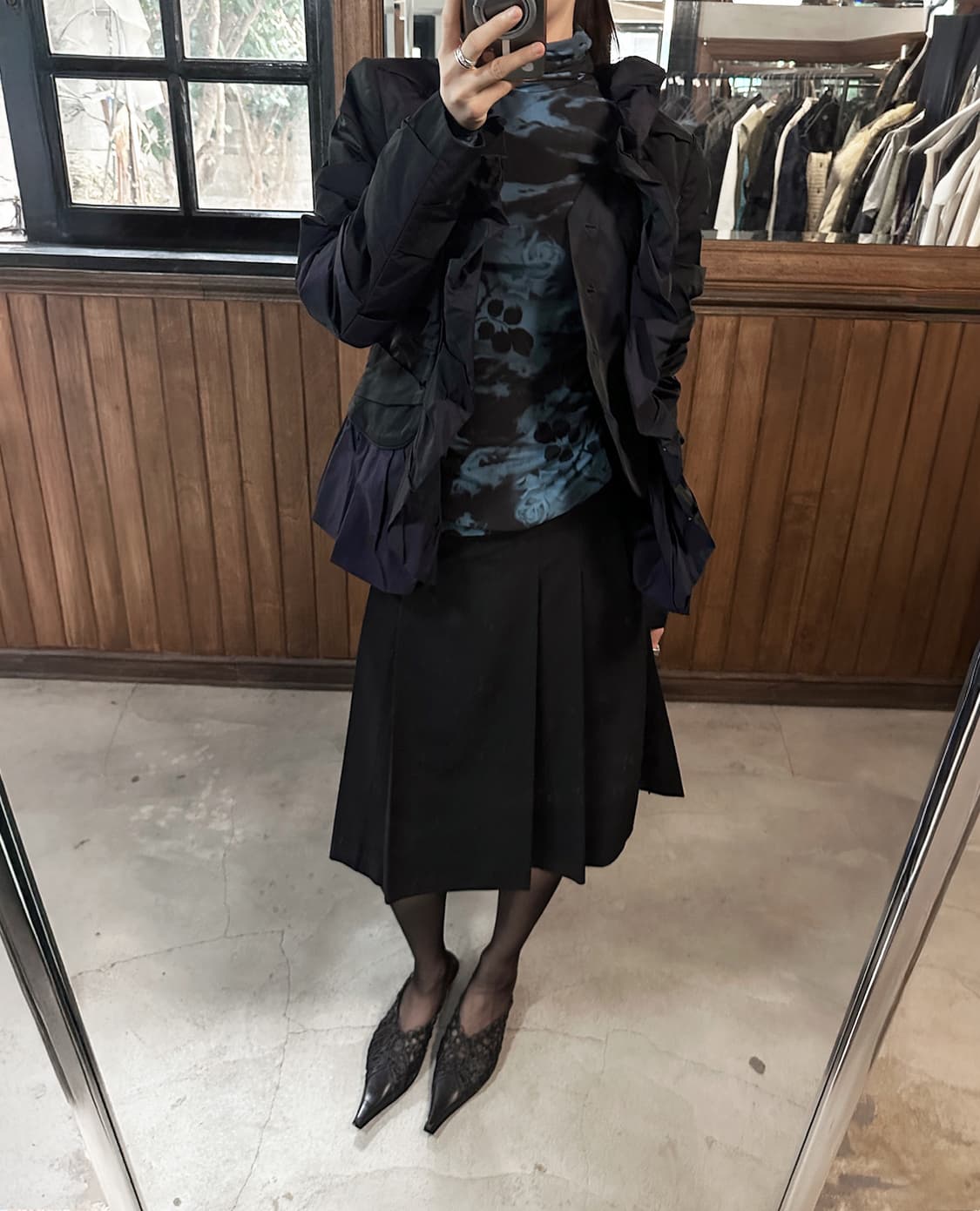 Donna Più lace detail mules 245 상품이미지9