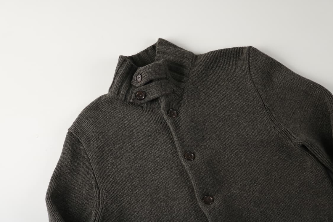 [XL] 폴로 랄프로렌 울 캐시미어 터틀넥 니트 가디건 스웨터 상품이미지2