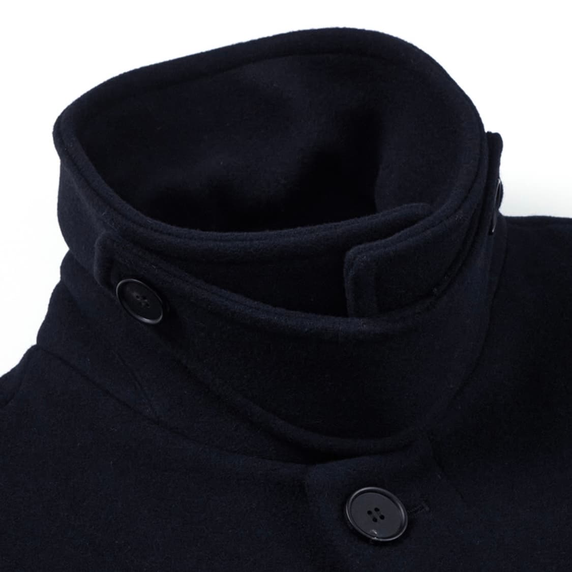 [새제품] 프리미어 퓨어 캐시미어 발마칸 코트 [BLACK] 상품이미지4