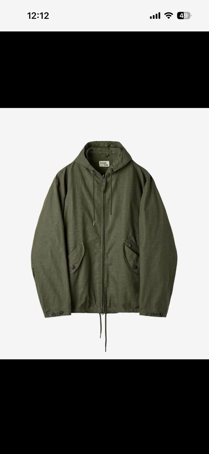러프사이드 Hill Parka Olive 24FW 3사이즈 상품이미지1