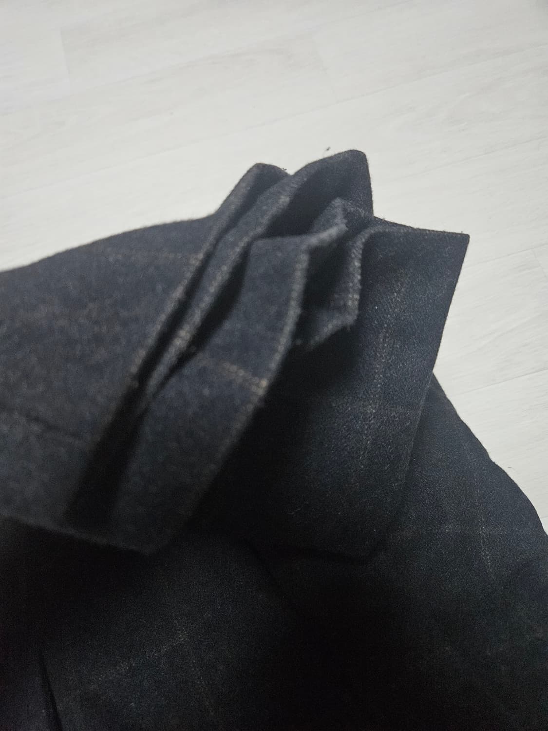 셔터 체크 헤비 울팬츠 상품이미지4