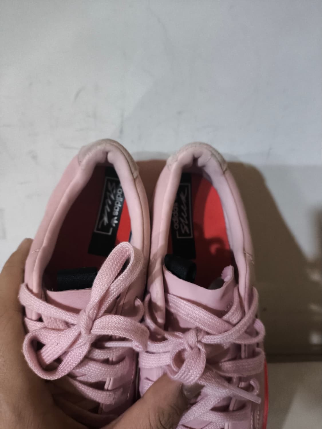 220mm 아디다스 슬릭 디바 레드 켄달제너 스니커즈 z1143 상품이미지6