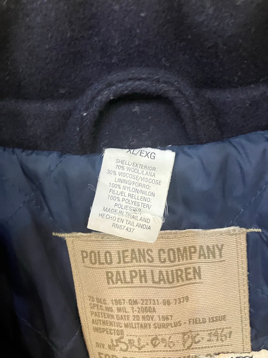 폴로진 컴퍼니 폴로랄프로렌 피코트 상품이미지4