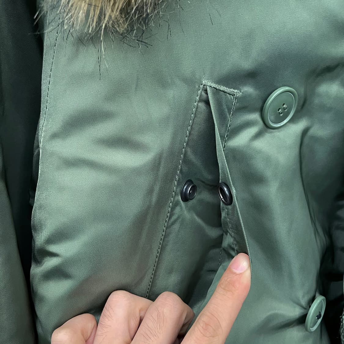 알파 인더스트리 N3B 퍼 후드 야상 자켓 밀리터리 오리지널 상품이미지7