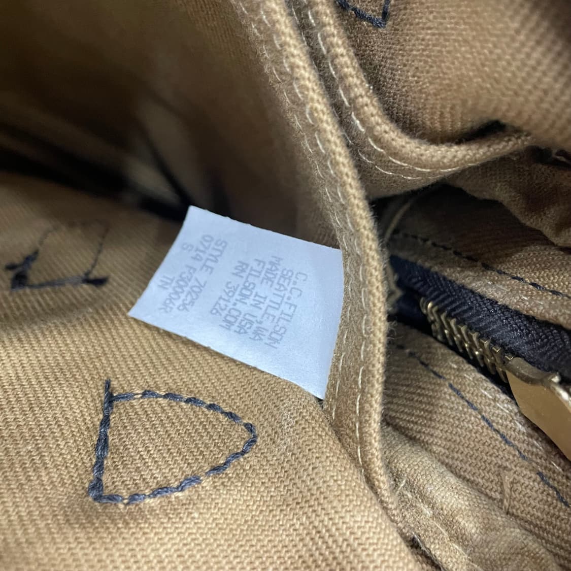 필슨 256 탄색 브리프케이스 상품이미지3