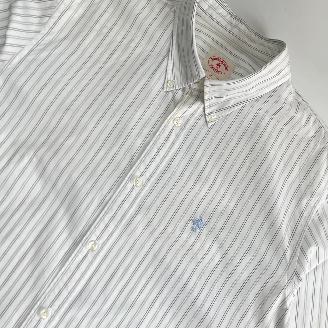 Brooks Brothers  브룩스 브라더스 자수 스트라이프 셔츠 상품이미지3