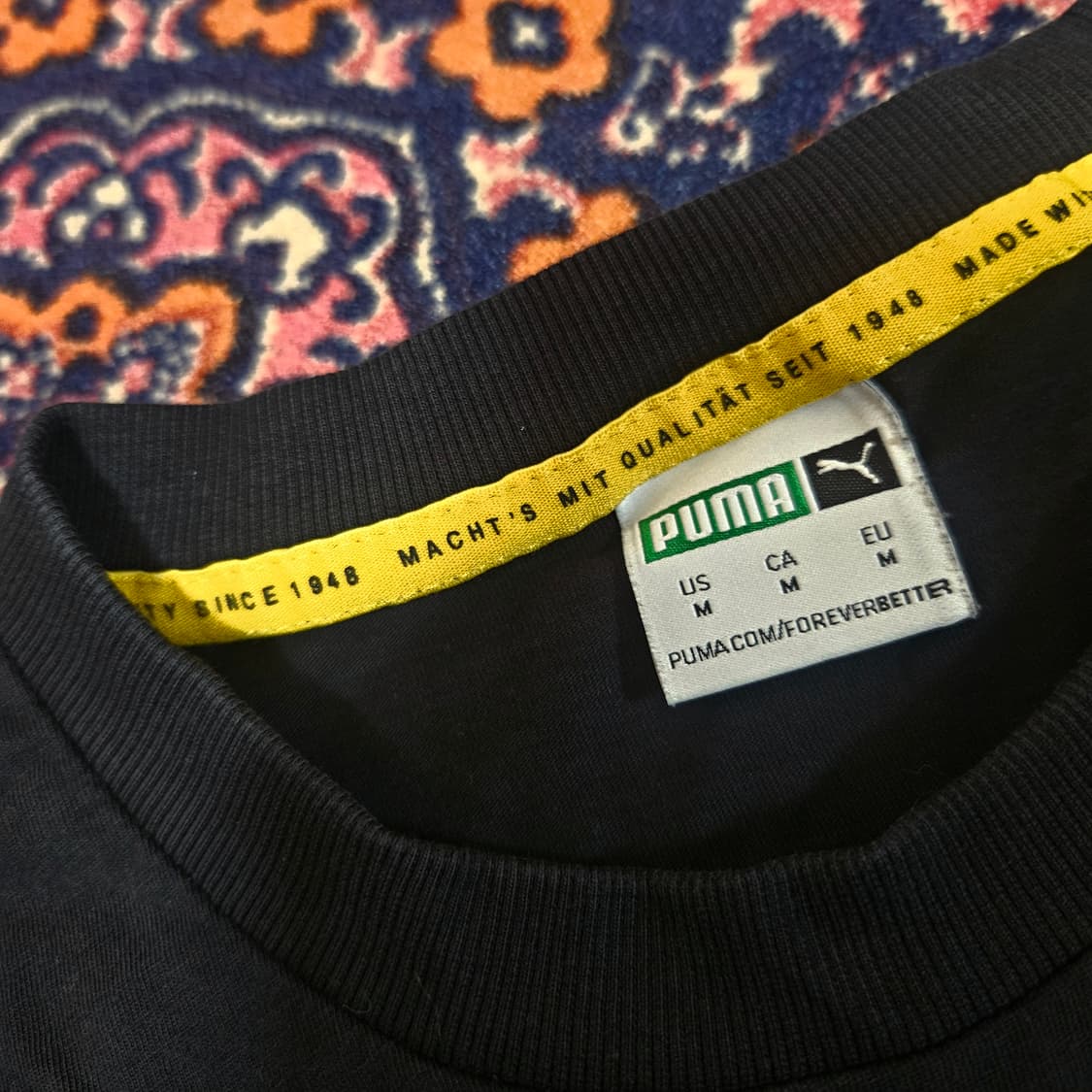 푸마(Puma) 스마일 그래픽 롱 슬리브 티셔츠 상품이미지6