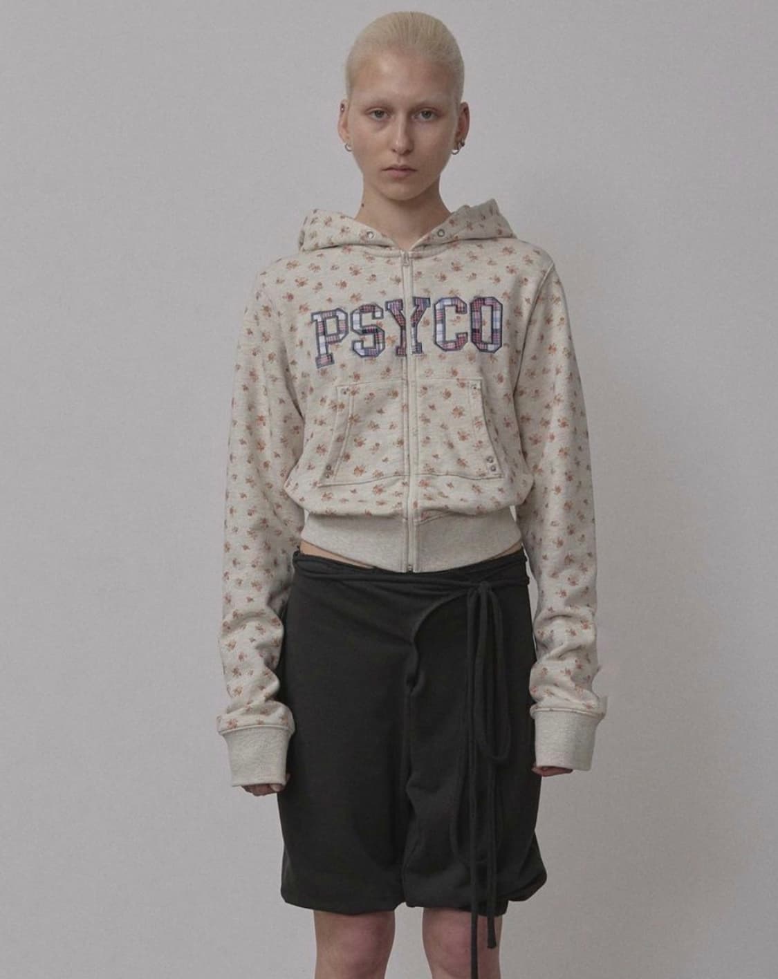 스컬프터 플라워 후드집업 상품이미지3