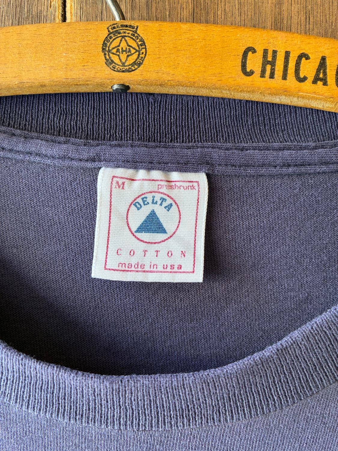 90s Vintage DELTA Big Logo Graphic Tee  상품이미지2