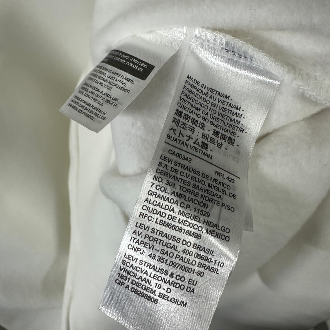 리바이스 기모 맨투맨 상품이미지4