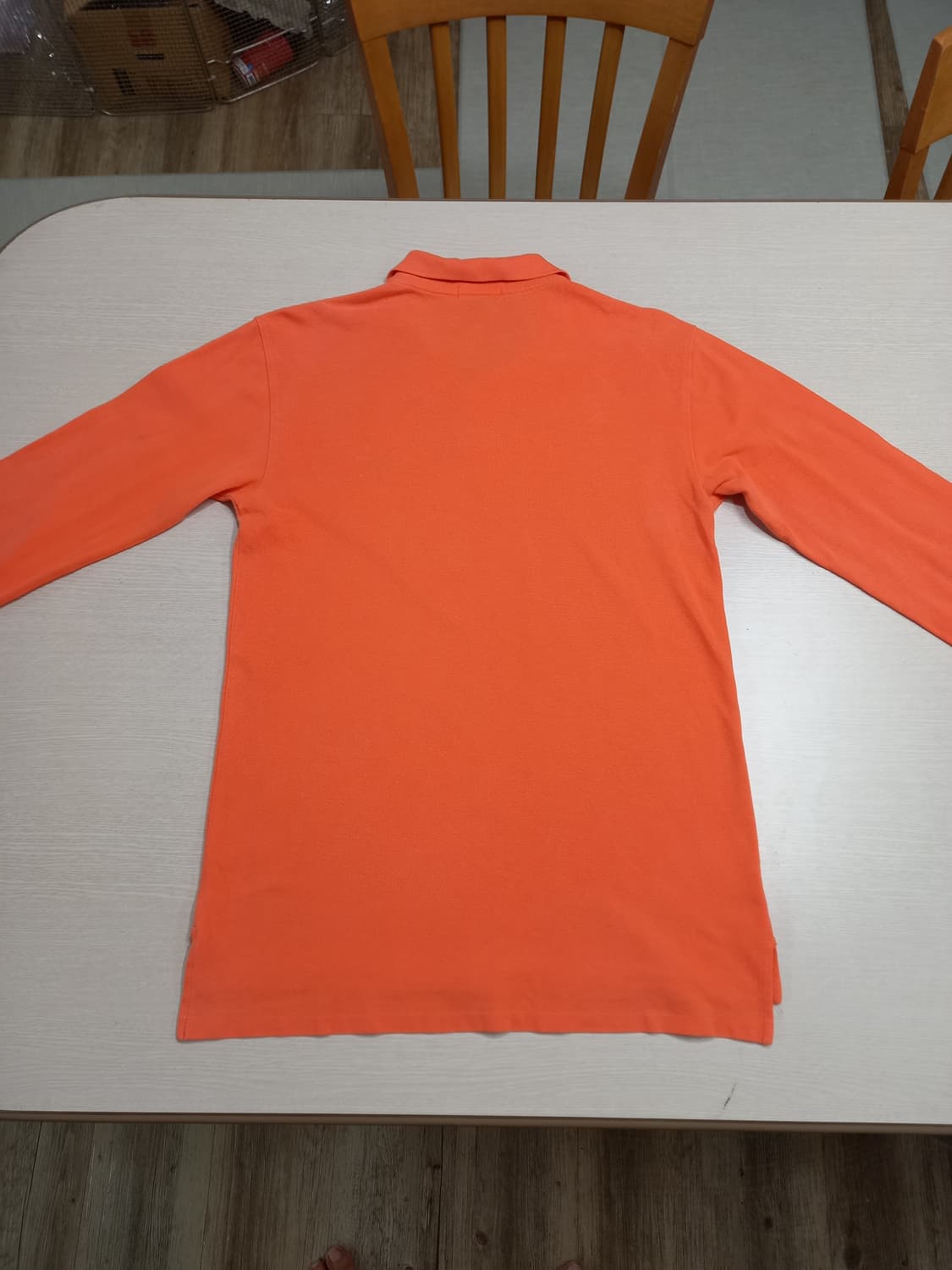 L100 POLO RALPH LAUREN 긴팔셔츠 오렌지색 L-665 상품이미지2