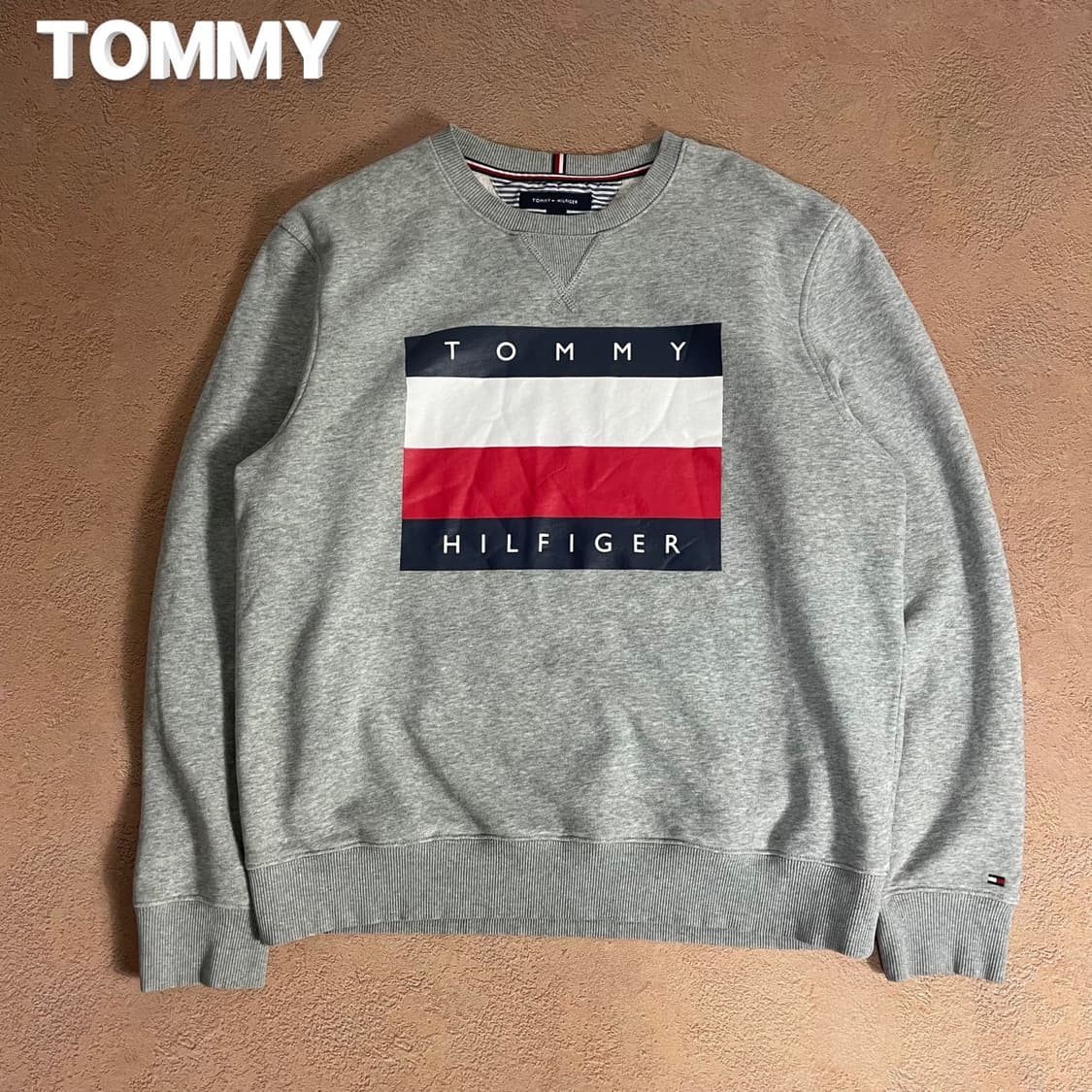 [L] 타미힐피거 맨투맨 (새상품급) 상품이미지1