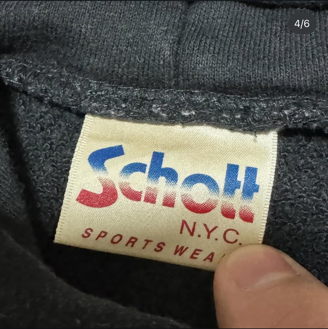 [재패니즈] Schott 쇼트 프린팅 스웻 후디 후드티 상품이미지4