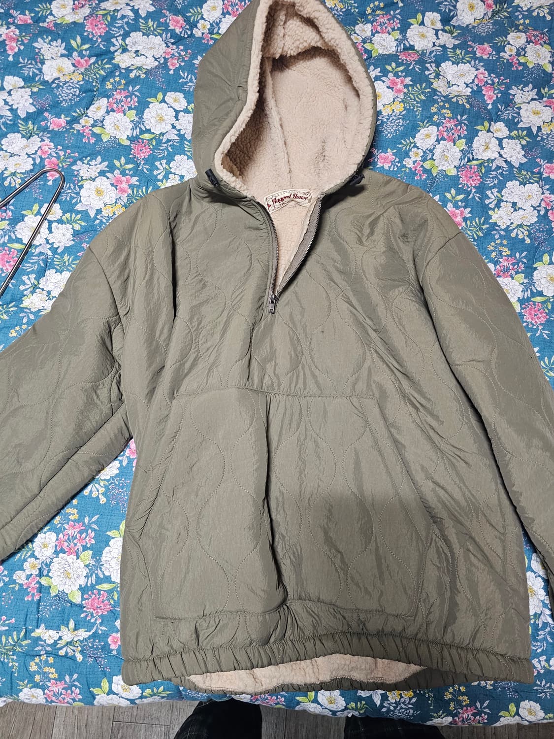 러기드하우스 후리스 아노락 상품이미지1