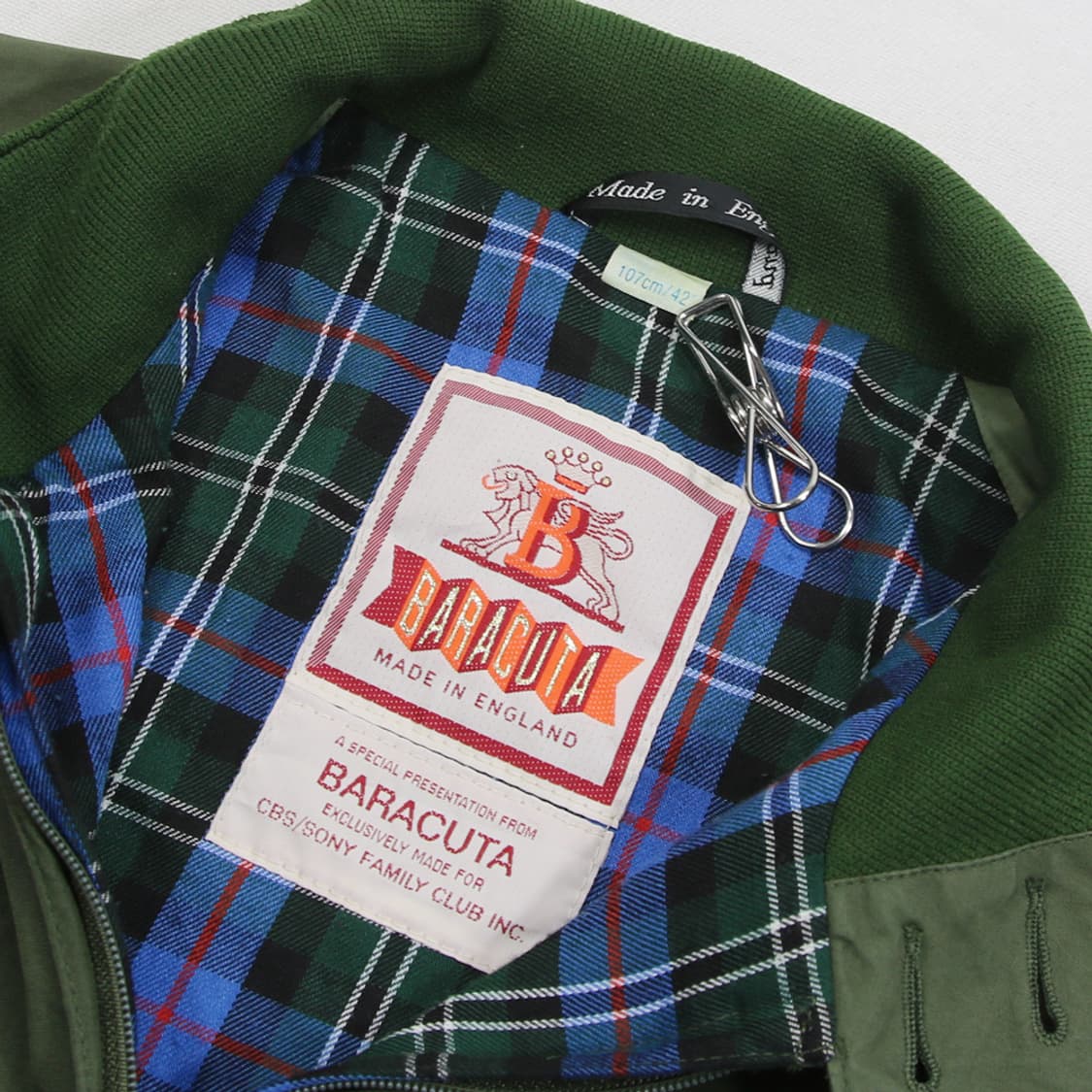 (착용컷) 90's BARACUTA G9 헤링턴 자켓 (남성용 100) 상품이미지6