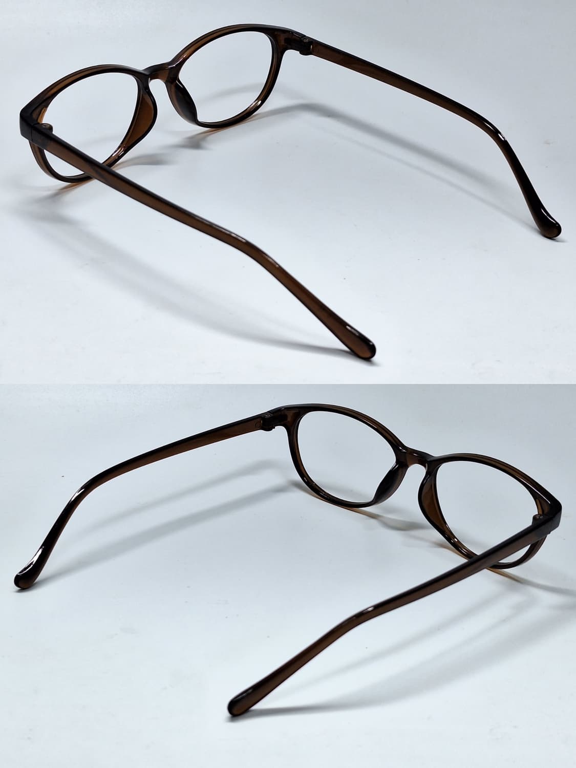 일본 빈티지 브라운 뿔테 안경테 135mm y2k 클래식 레트로 패션 상품이미지7