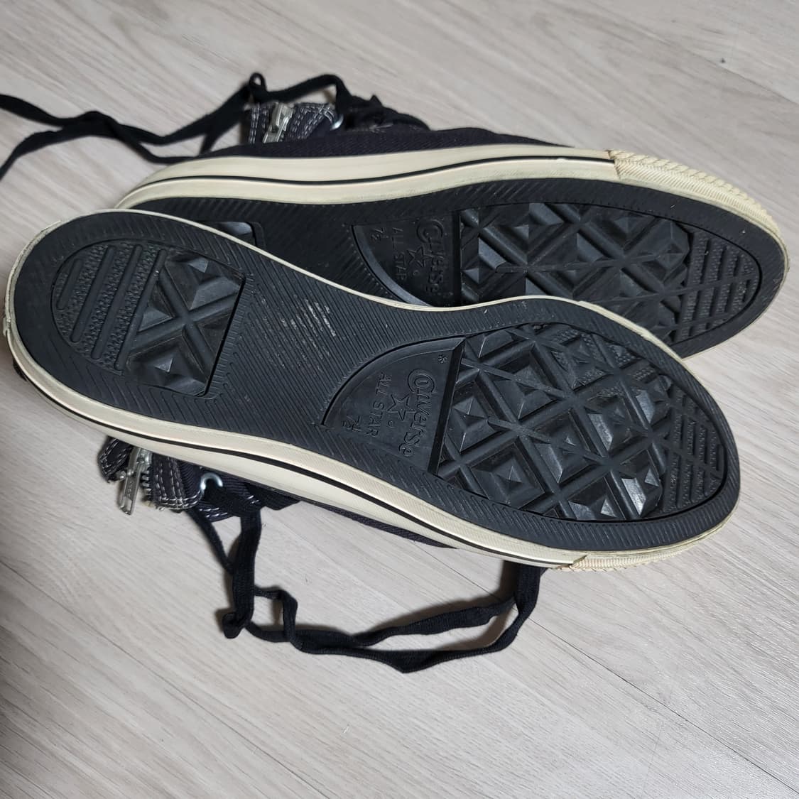 컨버스 척테일러 워시드 백집 블랙(260) 상품이미지6