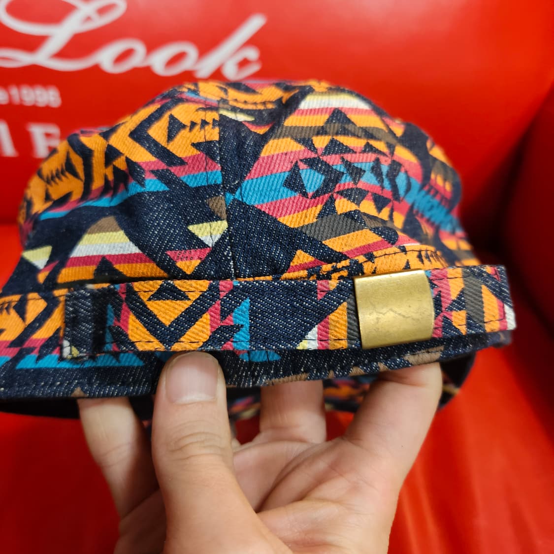 오베이(OBEY) 패터니즈 밀리터리 캡 Free 상품이미지3