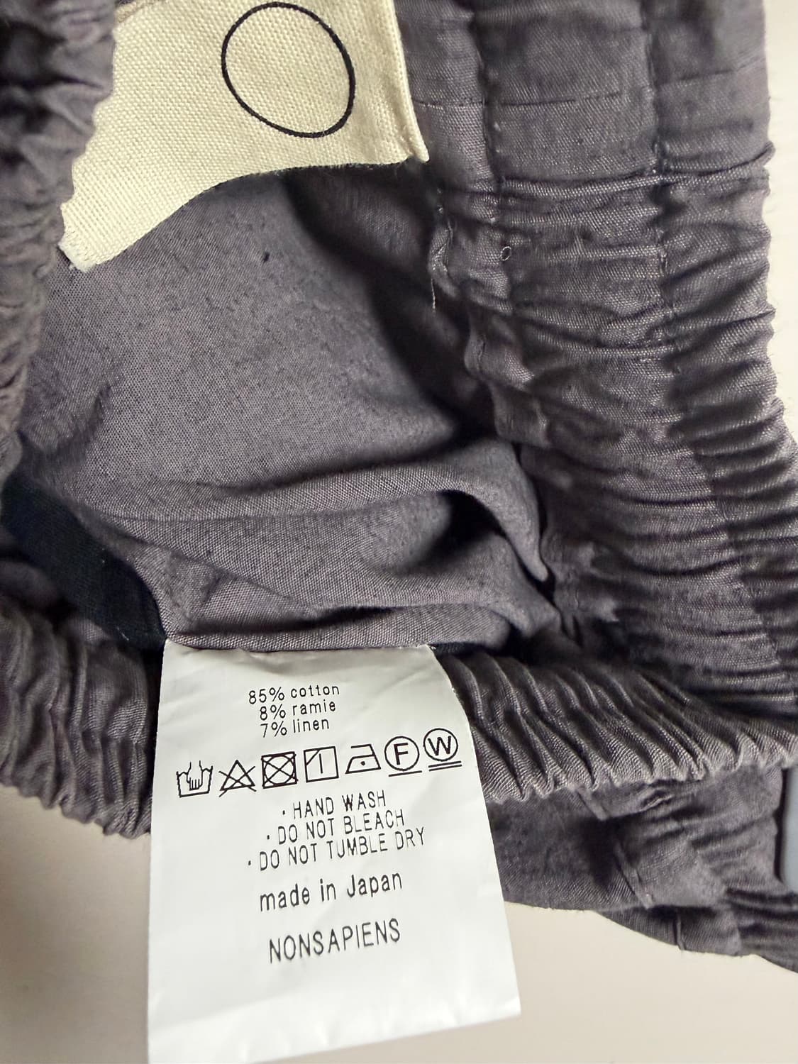 O-project 오프로젝트 24ss 라미린넨코튼팬츠 S 상품이미지5