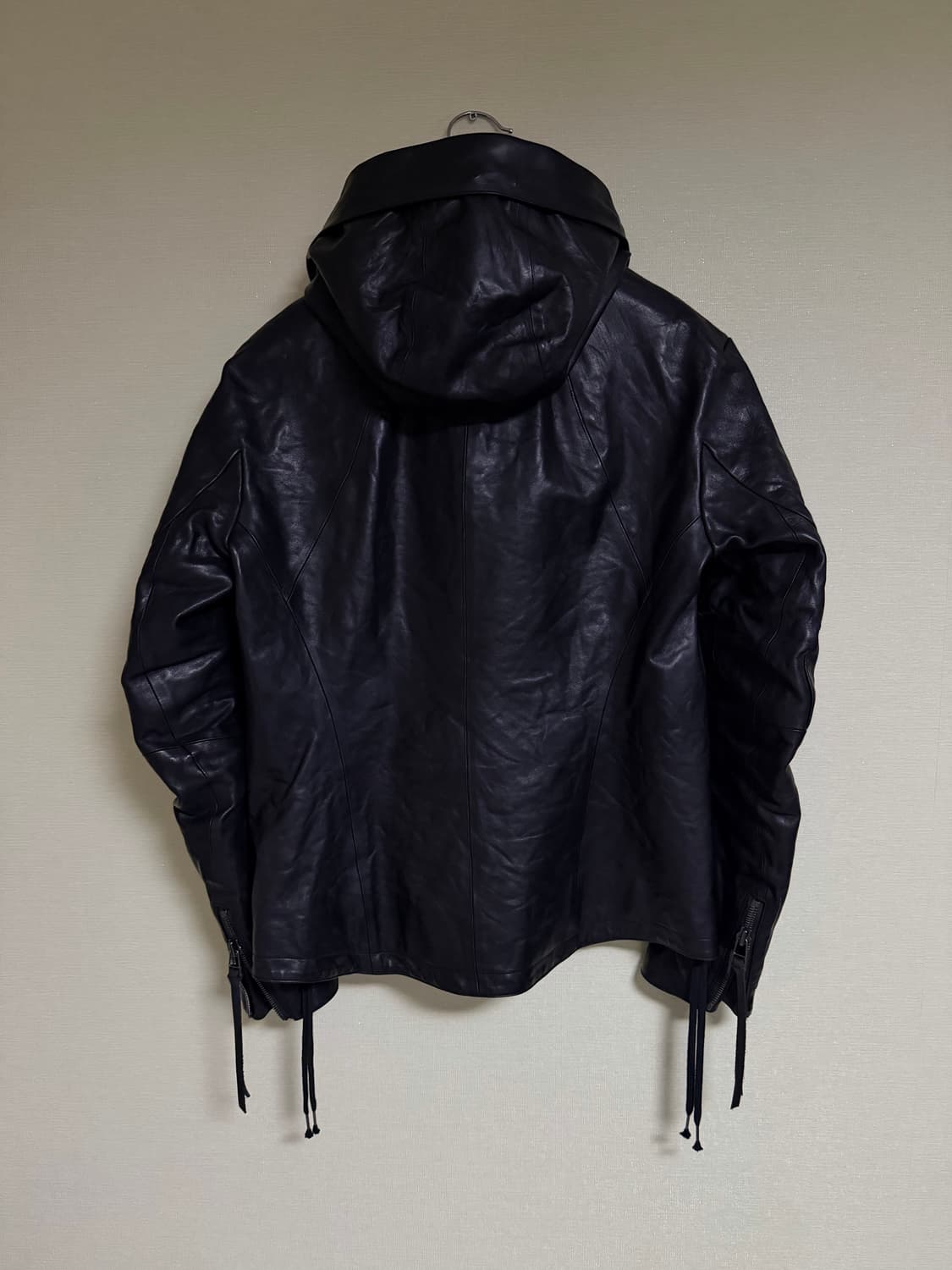 [3]D.HYGEN hooded horse leather jacket 상품이미지2