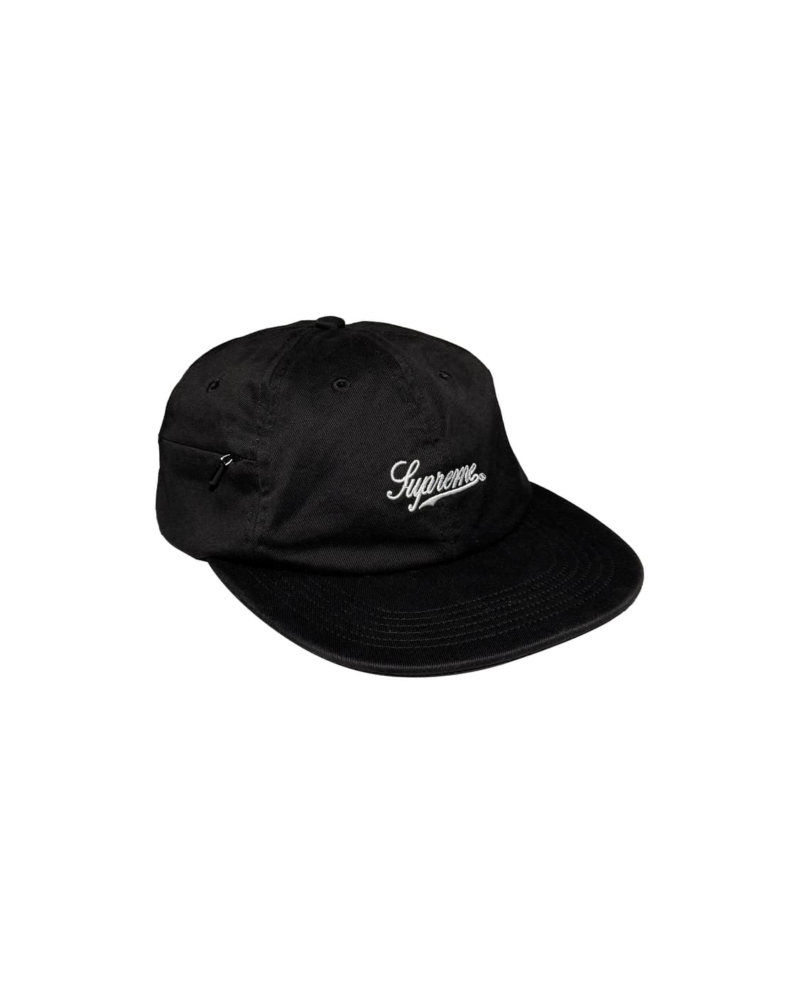 슈프림 사이드 포켓 스크립트 로고 캡 상품이미지1