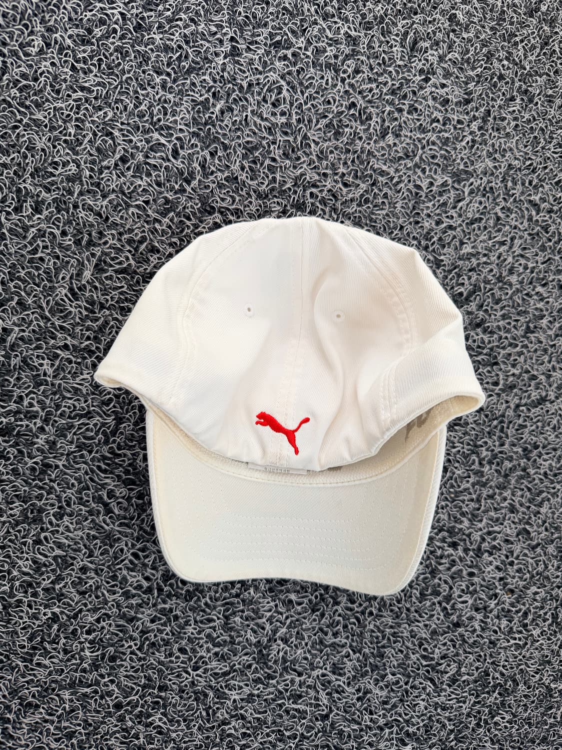 [Puma x Ferrari] 빈티지 화이트 레이싱 캡 (Official 상품이미지3