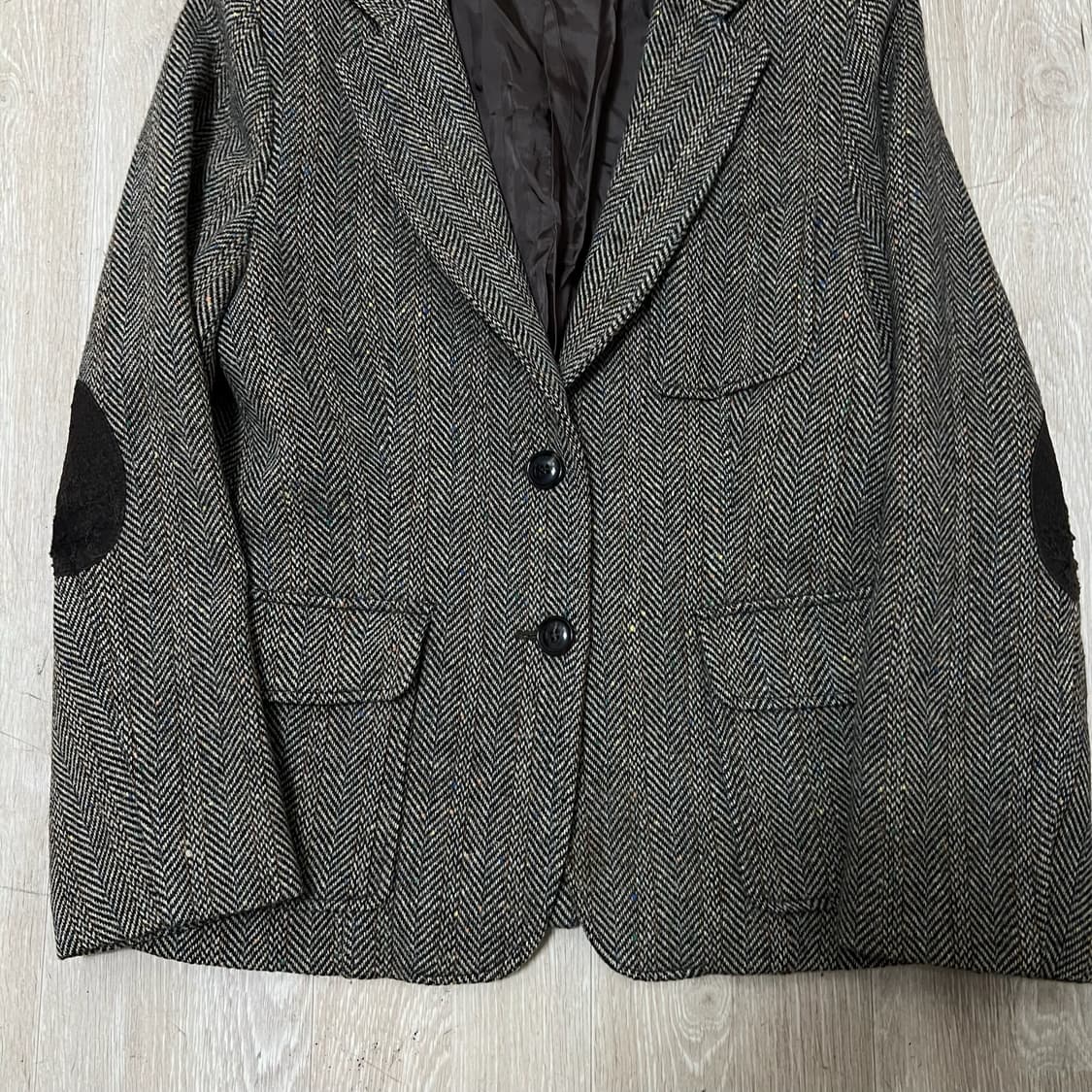 라코스테 여성 싱글 헤링본 자켓 L/100  상품이미지3