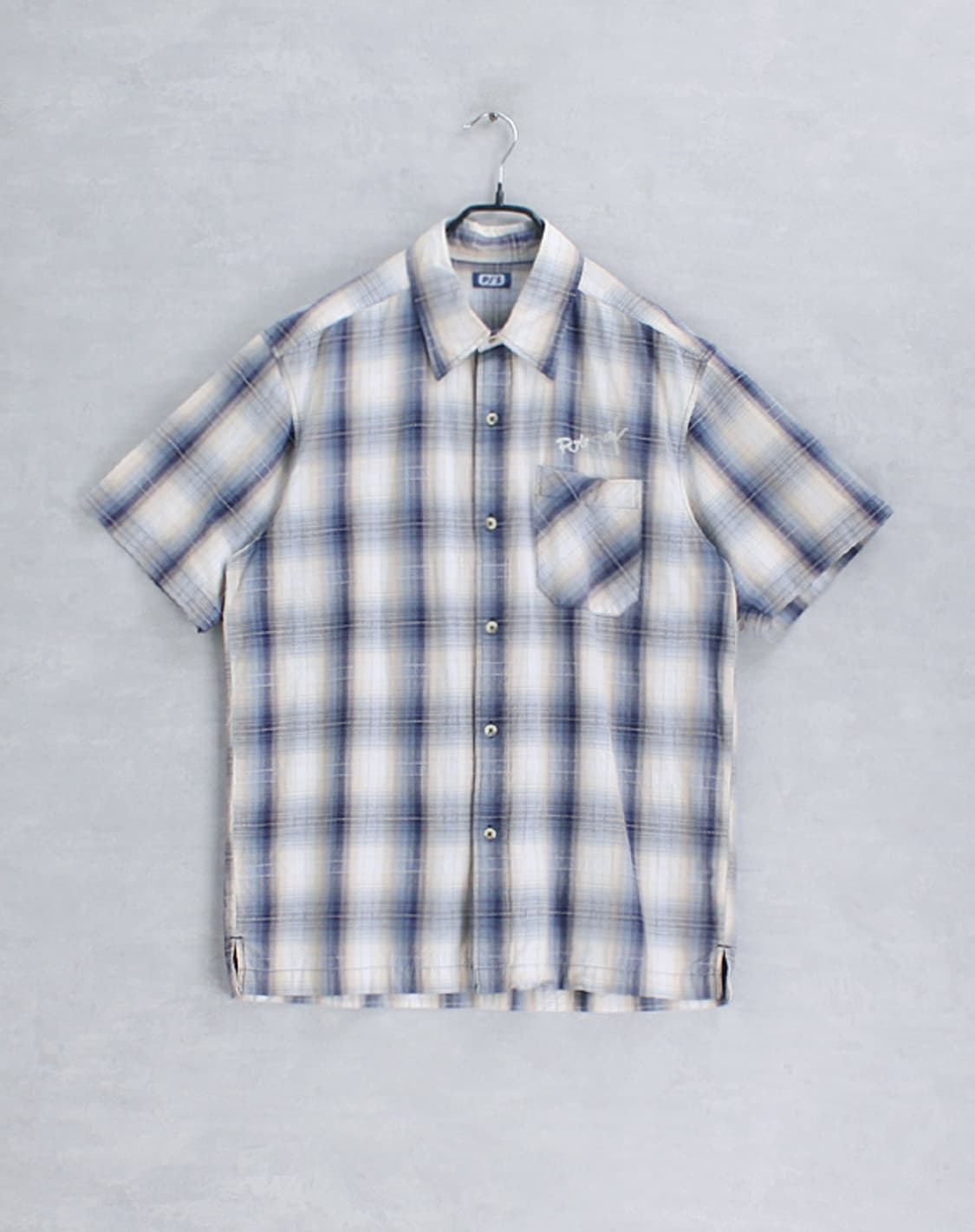 PJ'S _ check cotton shirt _S4364 상품이미지1